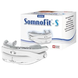 Somnofit-S – Protesi Antirussamento – Bite Dentale Flessibile e Termoformabile – Modello Brevettato, Grande Comodità – Ortesi Mandibolare Prodotta in Svizzera