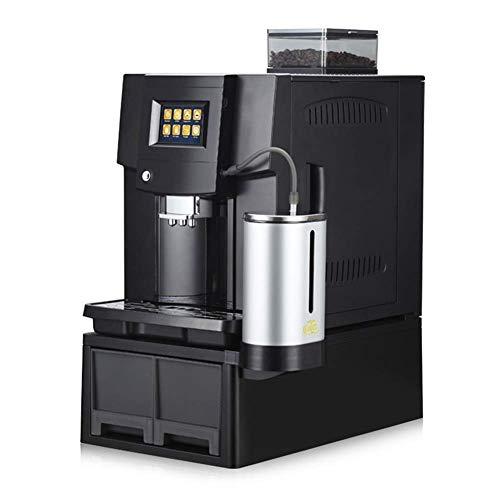 NINGXUE-MAOY Cafetera, cafetera, cafetera, Bomba de Vapor máquina de café Espresso máquina de Pantalla táctil, Leche…
