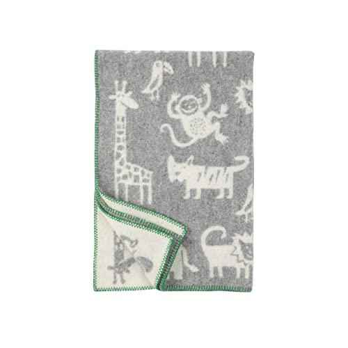 Klippan Dschungel Wolldecke (Öko-Tex) 90x130 cm