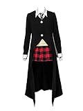YuanCos Maka Albarn Scythe Meister Black Halloween Cosplay Costume (Female XS)