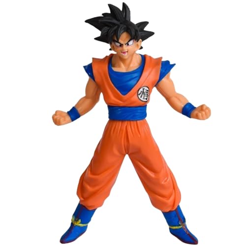 Image of Blue Aura Goku Action Figure Height-16cm Collectible | GK -Black Hair