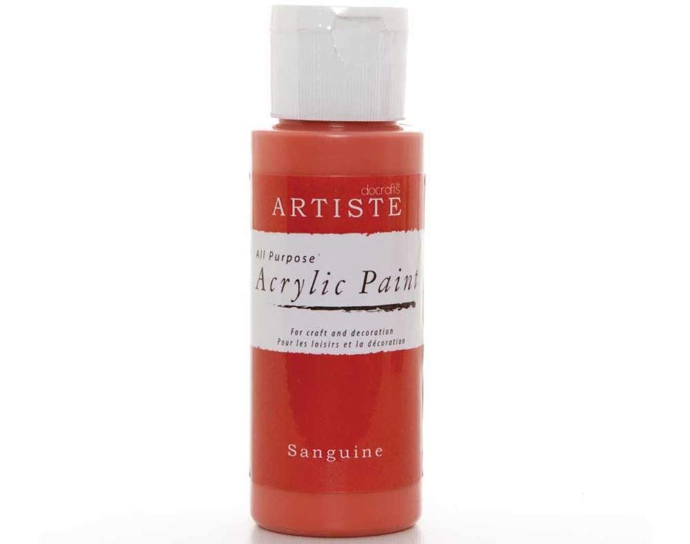 Sanguine Brown docrafts Artiste All Purpose Acrylic Craft Paint - 59ml