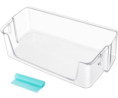 UPGRADED DA63-09775A DA97-20984A Refrigerator RIGHT Door Shelf Bin Fit for Sam-sung RF27T5201SG, RF27T5201SR, RF28T5001SR, RF28T5021SG Refrigerator Door Shelves By Fetechmate- 1 Year Free Replacement