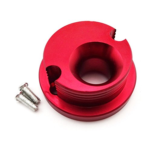 TC-Motor Red CNC Alloy MiniMoto Air Filter Stack Carburetor Adapter Velocity For 47cc 49cc Engine Dirt Pocket Bike ATV Quad