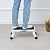 VEVOR 1-Step 330lbs Capacity Folding Steel Step Ladder, Adjustable Height, Non-Slip Sturdy Step Stool for Adults, Toddlers, Offices, RVs, Bathrooms, Bedrooms