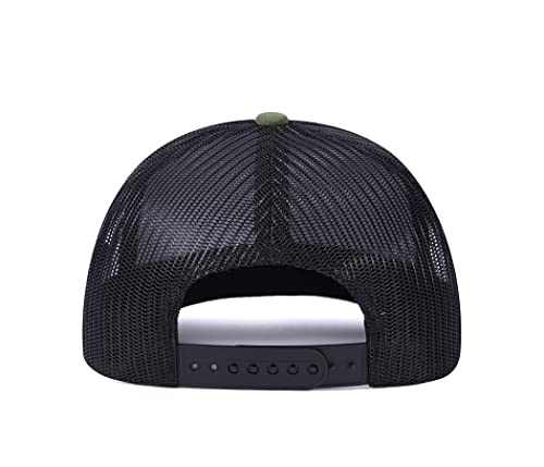 Image of Quanhaigou Trucker Hat - Mesh Snap Back - Unisex Adjustable Baseball Cap - Outdoor Hats for Men Women