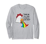 Photo Gallery pollo vomitare barfing vomitare arcobaleni divertenti maglia a manica Photo Gallery pollo vomitare barfing vomitare arcobaleni divertenti maglia a manica