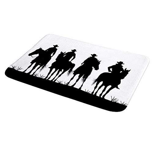 Tapis de bain cowboy aux couleurs vives pour réveiller votre salon et cuisine - 5