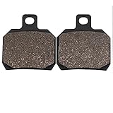 Jodriva Pastiglie freno anteriori e posteriori for motociclette, for BENRLLI, TREK1130 2006-2010, for Trek, 1130 Amazonas 2007 2008 2009 2010 Pastiglie freno per moto(Rear)