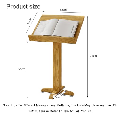 Soporte vertical de lectura portátil que sujeta tus libros y recetas firmemente 2
