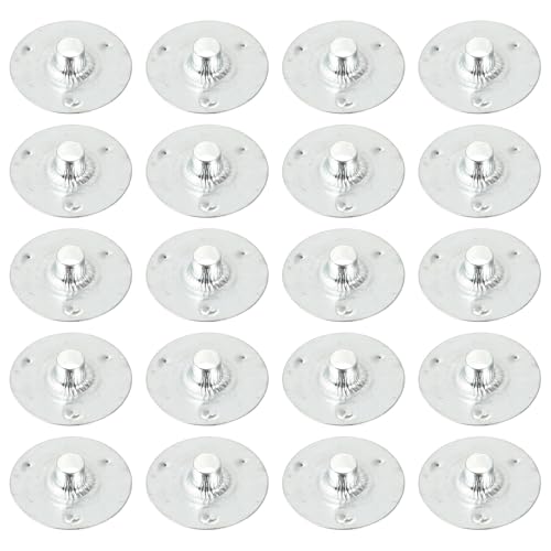 Clips Metálicos para Mechas de Velas 50 Unidades