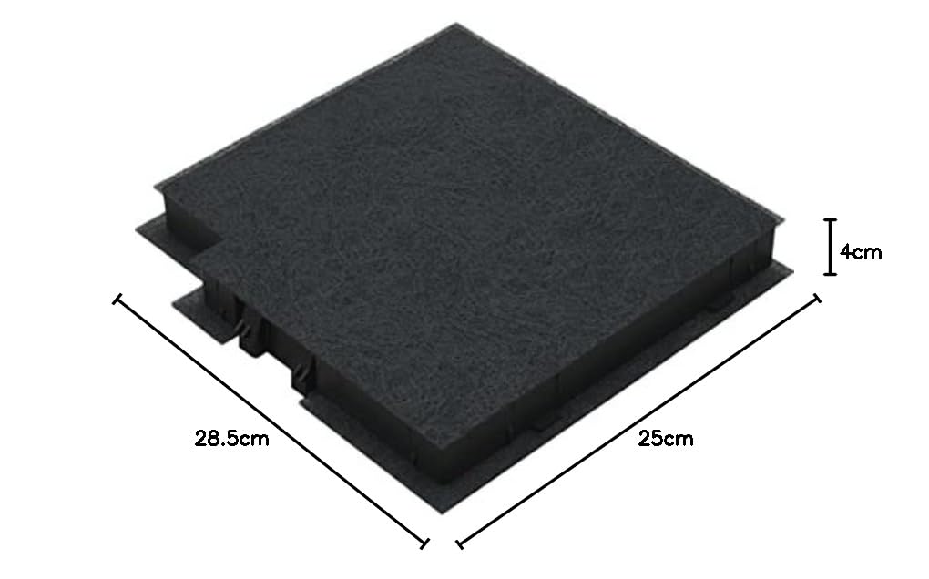 Bosch DWZ0DX0A0 Zubehör für Dunstabzüge, Aktivfilter (Ersatzbedarf), Made in Germany, 1 Stück (1er Pack)