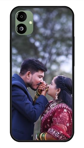 Image of NDCOM for Customised Samsung Galaxy F14 5G Back Cover | Samsung F14 Phone Case | Samsung F14 5G Mobile Cover DIY Personalised Photo Design | Customized Gift Custom Text Name Printed Metal Case