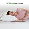 GhostBed Shredded Memory Foam Pillow with Adjustable Gel Memory Foam and Cooling Breathable Cover - Standard Size Shredded Memory Foam Pillows CertiPUR-US Certified 1-Pack #1