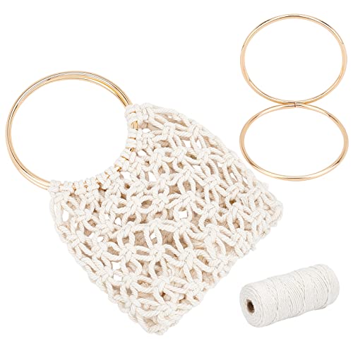 FREEBLOSS 4 Set Kit Macramè Per Principianti - Crea Angeli E Fate Con Istruzioni E Materiali Inclusi