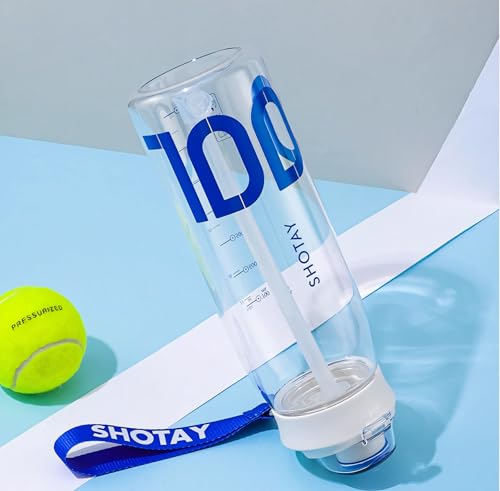 Image of THE VENTI SHOTAY COOL Unbreakable Water Bottle with Sipper BPA Free Tritian, Leak-Proof Water Bottle Ideal for Office, Sports, School, Gym (1000ML-Black)