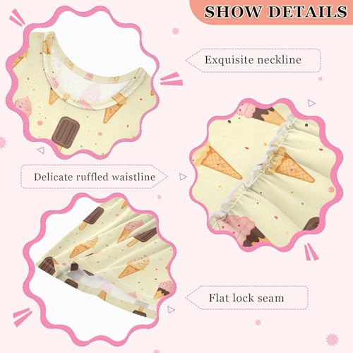 Girls Sleeveless Dress Summer Dress Girls Sundress 2-8 Years3