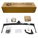 Westfalia Abnehmbare Anhängerkupplung für VW Golf 7 Limo (BJ 06/14-06/20), T-ROC (07/17-), Audi A3 (06/14-06/16), Q2 (11/16-), Skoda Octavia 3, Seat Leon 3 (06/14-01/20) - inkl 13-pol fzg-spez E-Satz