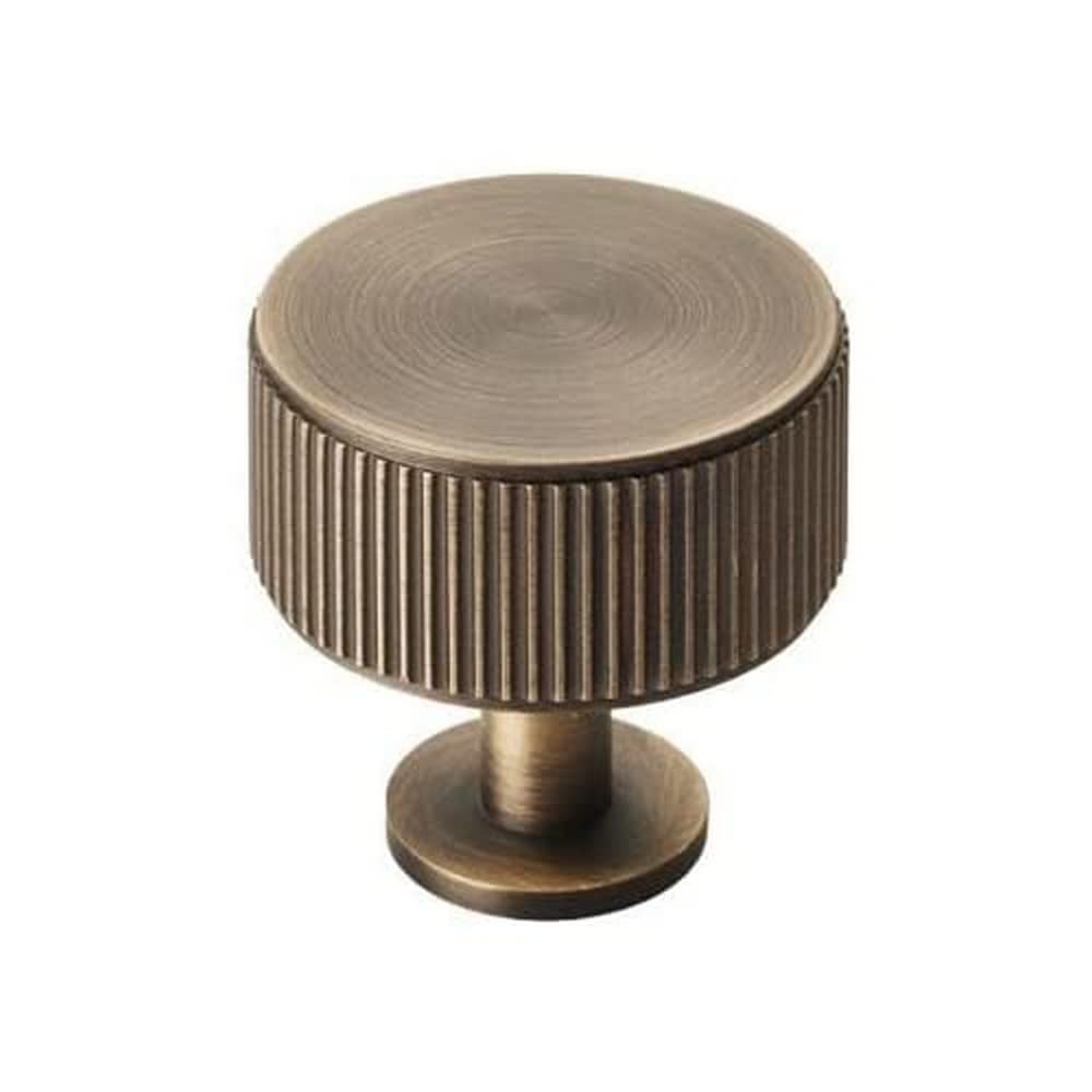 Carlisle Brass Gold Ftd Lines Radio Knob