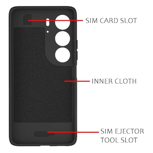 Image of Shockproof Case for Realme C75 4G | Full Camera Protection | TPU Flexible Back Cover for Realme C75 4G (Matte Black)