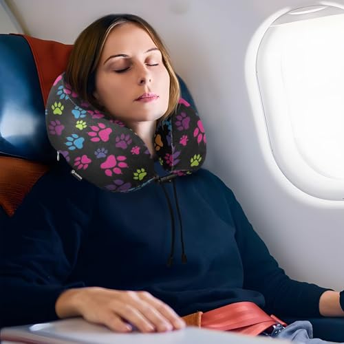 Almohada de Espuma Viscoelástica Redonda Ligera Portátil miniatura 5