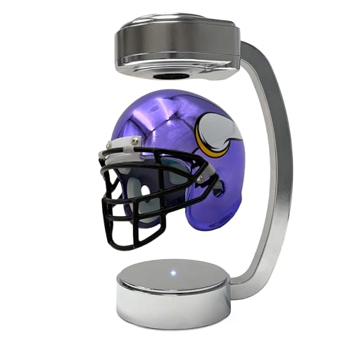NFL Minnesota Vikings Mini Metallic Hover Helmet
