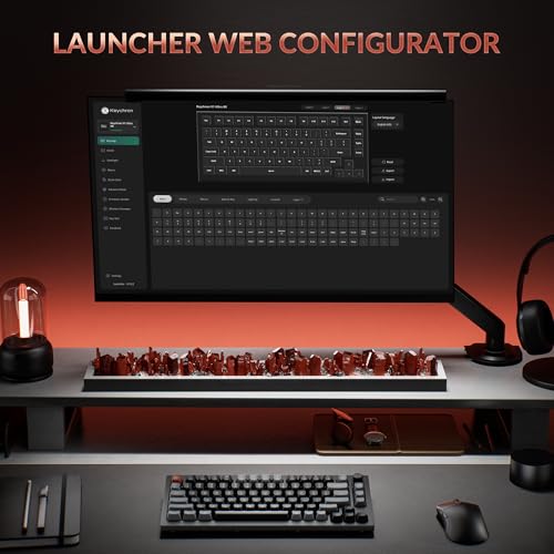 Image of Keychron V1 Ultra 8K Polling Rate Wireless (2.4 GHz & Bluetooth) ZMK Customizable Mechanical Keyboard with Hot-swappable Switches 660-Hr Battery PBT Keycaps for Mac Windows Linux