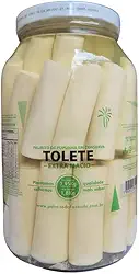 Palmito de Pupunha em Conserva Tolete Inteiro, 1,8 kg Peso Drenado, Extra Macio, Conserva Artesanal