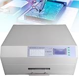 NYMFEA Reflow Oven, Automatic Reflow Soldering Machine, Professional Infrared Heater,0℃～280℃ Temperature Adjustable, for PCB SMT Soldering Proofing,962A+