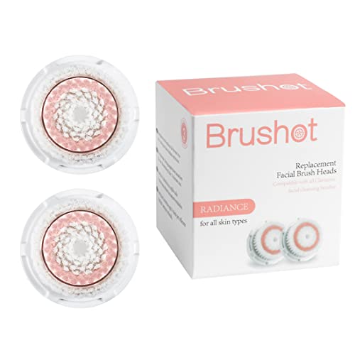 Substituição de cabeça de escova compatível com Clarisonic Mia 1, Mia 2, Mia Fit, Alpha Fit, Smart P