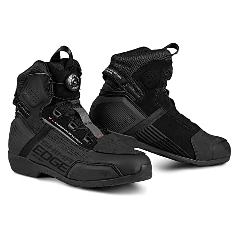 SHIMA EDGE Vented Motorbike Shoes for Men Cover