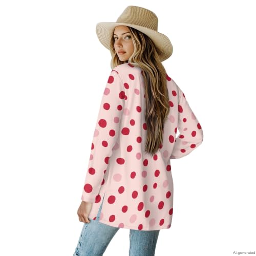 Image of Cardigan Sweaters for Women Long Sleeve Cardigan Soft Drape Open Front Fall Dusters V-Neck Jackets Dressy Loose Coat