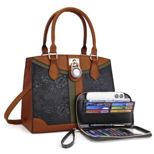 Set de bolso y cartera Qiyuer para mujer 2 piezas