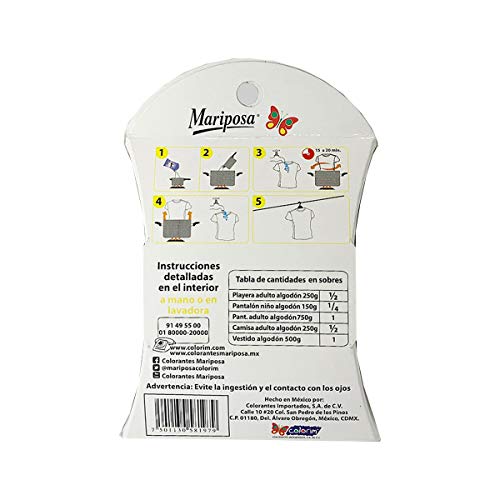 Reviews de Colorantes Mariposa Colores los 5 mejores. 16 Colorantes Mariposa Colores marca Mariposa (3)