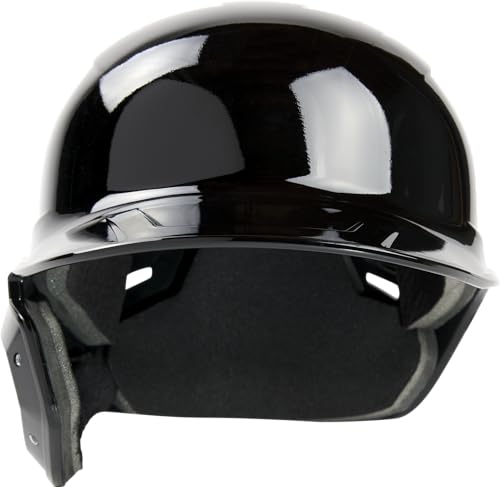 Rawlings | MACH Single Ear Batting Helmet | Left Hand Batter | Large | Black - image 5