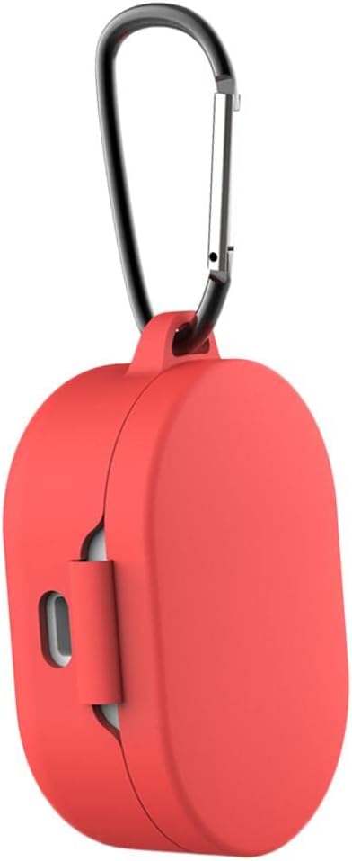 Silicone Protective Case Cover for Xiaomi MI Redmi AirDots Earphone Red