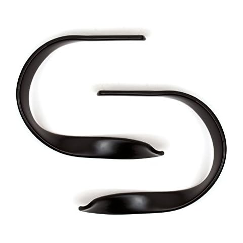 Sashay Metal Curtain Holdback Set of 2, Oil Rubbed Bronze – Additional Colors Available - Universal Style, Window Treatments, Easy Installation, Tiebacks, Wall Mounted, Drapery, Home, Bedroom, Office Cover