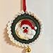 Car Decoration [Santa Claus Pendant (Green Christmas Tree)