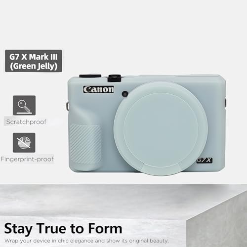 Funda de silicona para Canon Powershot G7 X Mark III miniatura 7