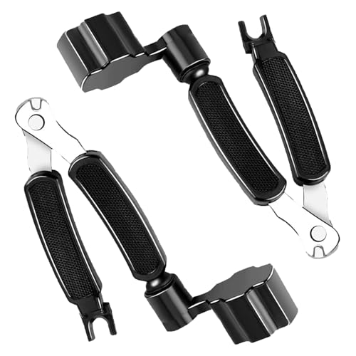 JUJUGO ストリングワインダー 弦交換セット 3in1 多機能ツール ギター用 工具 ペグ回し ピンプラー ブリッジピン外し 1台3役 2個入り