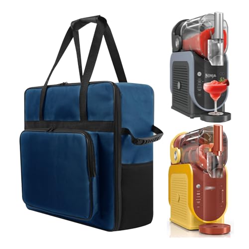 FS301 Slushie Bag,Carrying Bag for Ninja SLUSHi Slushie Machine FS301 / FS300,Slushy Machine Travel Bag,Portable Storage Bag for Frozen Drink Maker, Protector for Machine Accessories (Front-Opening)