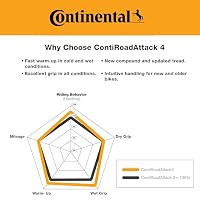 CONTINENTAL Motorradreifen 180/55 ZR 17 M/C TL (73W) CONTIROADATTACK 4 GT – Ansicht 3