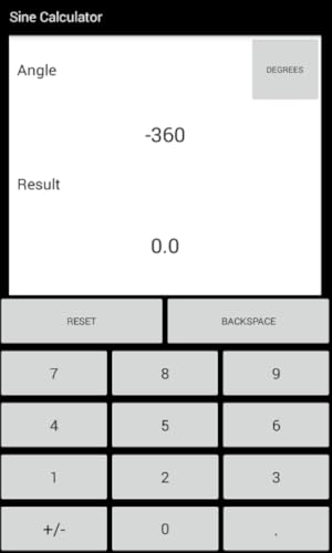 Sine Calculator