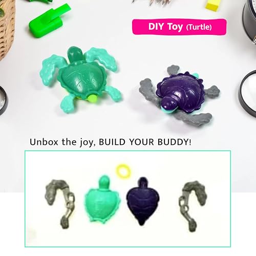 Image of Return Gift Combo for Kids - Pack of 10 (80 Pieces) | Birthday Party Favors, School Event Gifts | Coloring Book, Crayons, Spirograph, DIY Toy & Slap Band (Boys & Girls 4-10 Years)