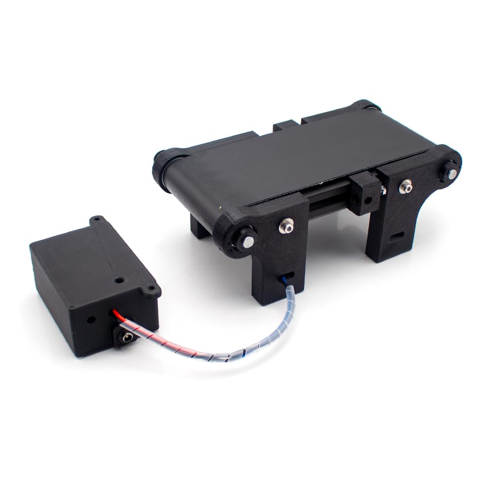 Toplionace Ac 100-240V Mini-Förderband mit Einer Tragfähigkeit Von 6,6 Pfund, 200x80mm DIY Smart Desktop-Fördersystem