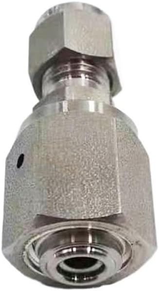 SS-4-WVCR-6-400, 316 Stainless Steel Welded VCR Face Seal Fitting, Tube Fitting Connector, 1/4 in. WVCR x 1/4 in. Tube Fitting