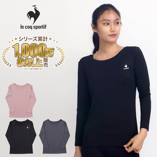 le coq sportif レディースインナー ラウンドネック長袖 L 572