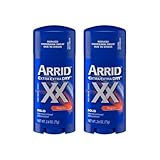 Arrid XX Extra Extra Dry Solid Antiperspirant Deodorant, Regular, 2.6 oz. (Pack of 2)