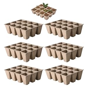 SGSCFG 6 12-Loch Abbaubare Anzuchttöpfe