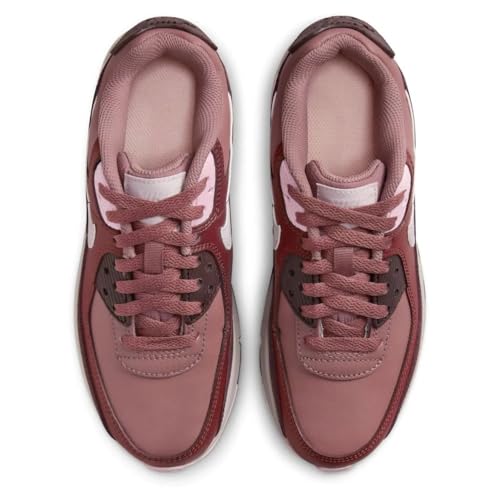 Nike Air Max 90 LTR Big Kids’ Shoes (CD6864-201, Smokey Mauve/Dark Pony/Earth/Platinum Violet) Size 4.54